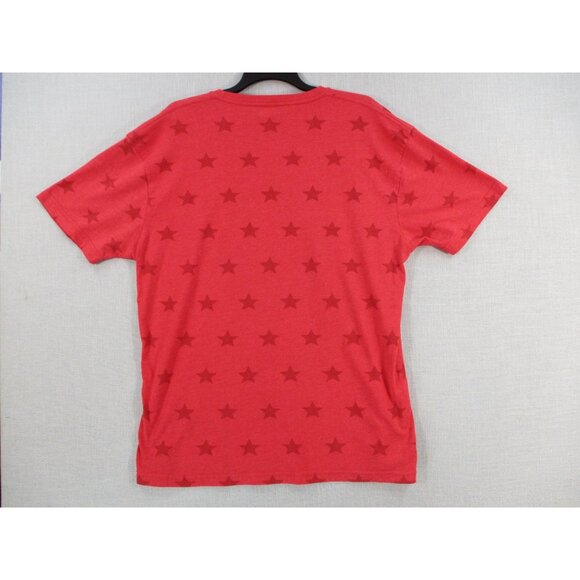 Love In Faith XL Red Star Graphic T-Shirt - Picture 8 of 9